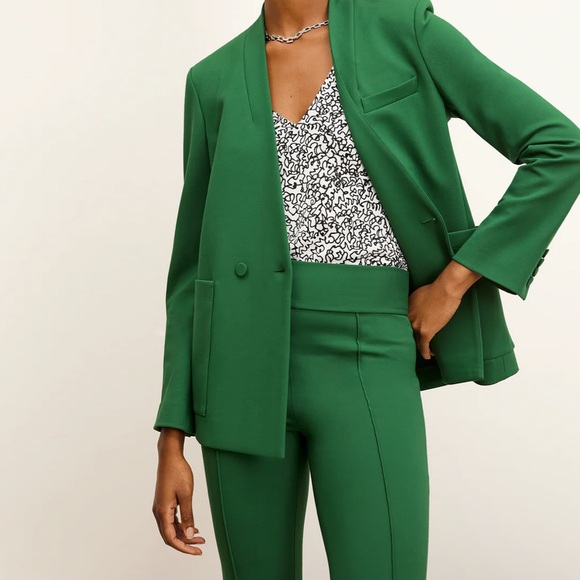 BOGO NWT MM LaFleur Allyn Pant in Shamrock - Picture 3 of 7